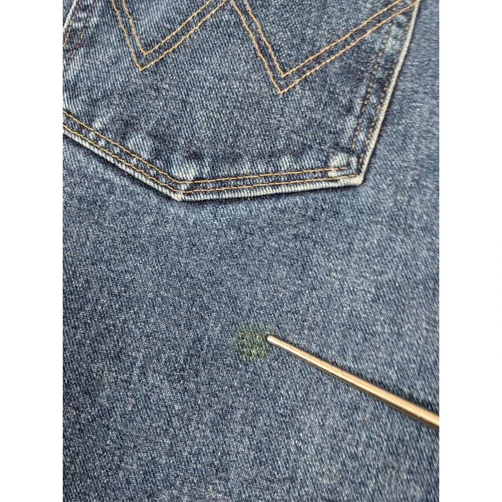 Wrangler Mens Jeans Size 38 x 32 Cotton Blue